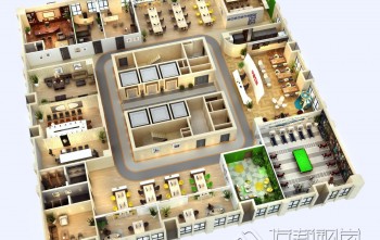 廊坊燕郊匯福悅榕灣3D戶(hù)型圖